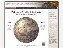 Tablet Screenshot of newearthdesigns.com